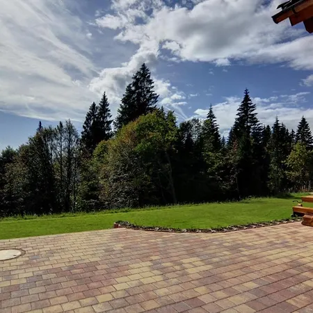 Dom wakacyjny Luxus-ferienhaus Blockhaus Nr 1 Toplage Am Mit Sauna, Outdoor-hottub, Kamin Auf 1300m Uem