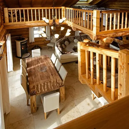 Luxus-ferienhaus Blockhaus Nr 1 Toplage Am Mit Sauna, Outdoor-hottub, Kamin Auf 1300m Uem *